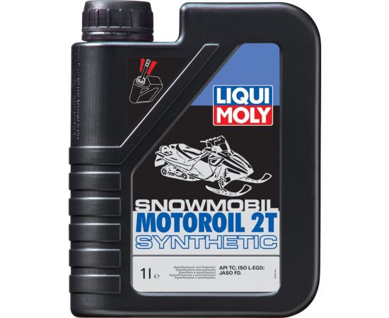 Синтетическое моторное масло для снегоходов 1л LIQUI MOLY Snowmobil Motoroil 2T Synthetic 2382 