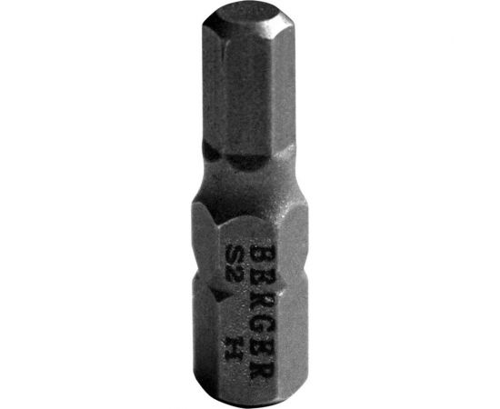 Биты магнитные Hex6, 25 мм, 2 шт, S2 Berger BG BG2379 