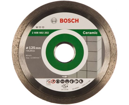 Диск алмазный по плитке (125х22.2 мм; 10 шт.) Bosch 2608603232 