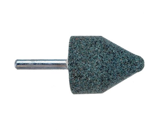 Головка абразивная с хвостовиком EW(ГК) 32x40x6 мм, 63С, F60(25Н), O(СТ1) CNIC 50739 