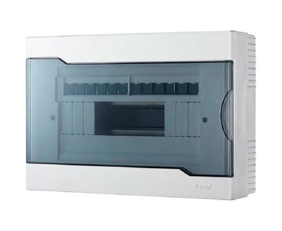 Бокс с прозрачной крышкой Lezard NEW ЩРН-П-8 для наружной установки 8-и модульных устройств 730-2000-008 NEW 