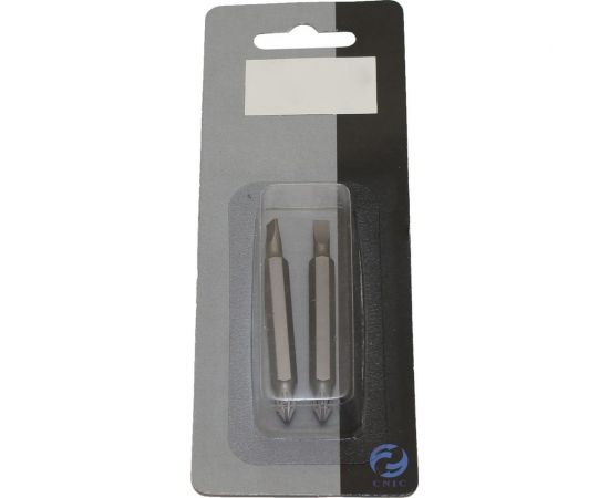 Биты комбинированные (2 шт; РН3-SL6.5x1.2x60 мм; CrV; хвостовик C1/4"") CNIC 56906 
