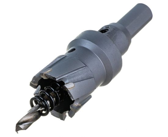 Коронка по металлу HM (28х28 мм; хвостовик 13 мм; комплект) D.BOR HS-HM-28-028-T – изображение 2