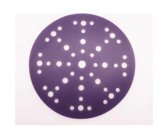 Шлифовальный круг на липучке SAPHIR 48+1 отв., 150 мм, P400, 5 шт ABRAFORM AS5-150-49-P400 – изображение 2