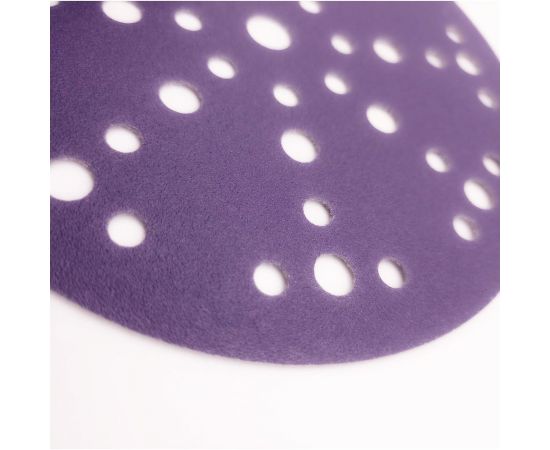 Шлифовальный круг на липучке SAPHIR 48+1 отв., 150 мм, P240, 5 шт ABRAFORM AS5-150-49-P240 – изображение 2
