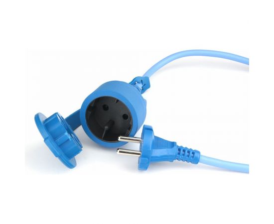 Морозостойкий удлинитель Power Cube в бухте, 16А/3,5 кВт, 1розетка без заземления, 10м, ip54 2x1.5 мм2, PC-2F-R-10(IP) – изображение 2