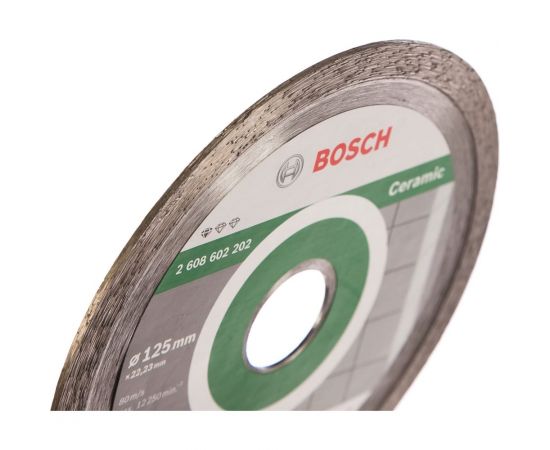 Диск алмазный по плитке (125х22.2 мм; 10 шт.) Bosch 2608603232 – изображение 2
