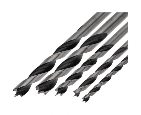 Набор сверл по дереву 4-10 мм, 5 шт KRANZ KR-91-0750 – изображение 3