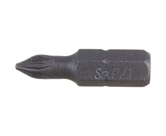 Бита крестовая с насечкой (РZ1x25 мм; S2; хвостовик 1/4"") CNIC 68433 – изображение 3