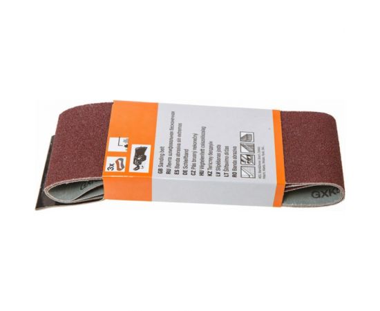 Шлифлента 3 шт, 75x533 мм, Р240 GEPARD GP5009-240 – изображение 3