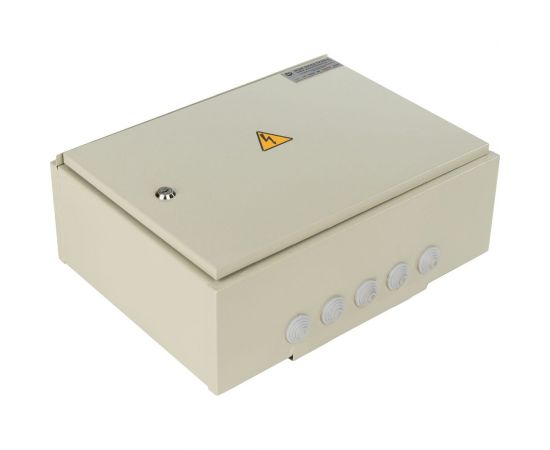 Щит учета МЭК ЭЛЕКТРИКА ЩУ-1/2-С 310х420х120 IР65 под два счетчика с креплением на столб MEC23302 – изображение 3