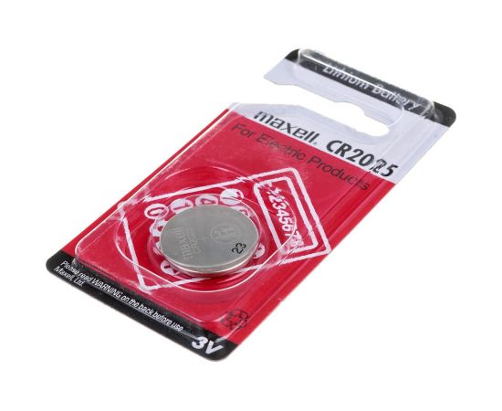 Литиевая батарейка Maxell CR2025 BL-1 80133474 – изображение 3