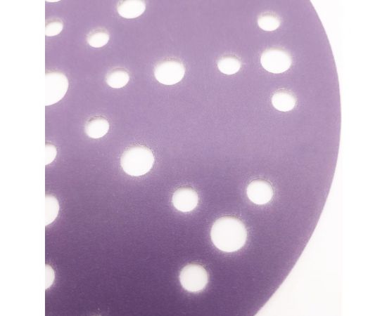 Шлифовальный круг на липучке SAPHIR 48+1 отв., 150 мм, P500, 5 шт ABRAFORM AS5-150-49-P500 – изображение 3