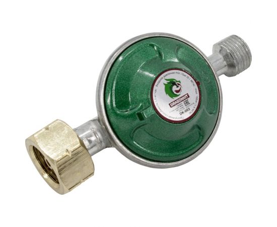 Регулятор давления газа DK-003 выход резьба 1/2" DRAGONKIT 00-00002764 – изображение 3