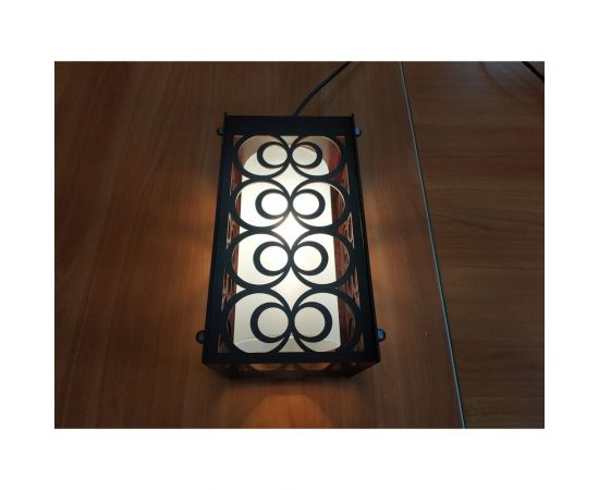 Подвес JUPITER LIGHTING венге-1х60W E27 230V Тетра R01 - 9307 В – изображение 4