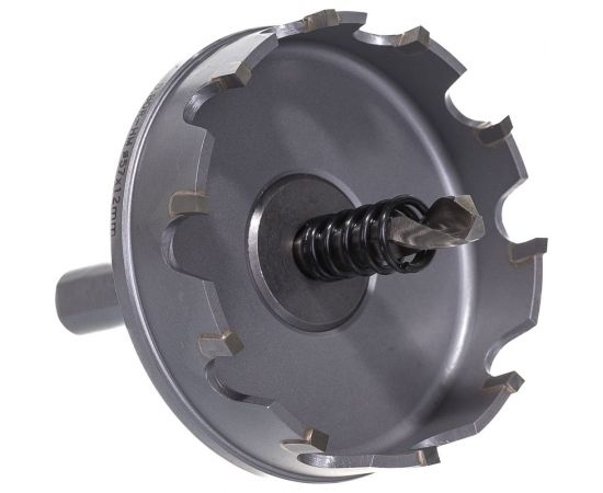 Коронка по металлу HM (57х12 мм; хвостовик 10 мм; комплект) D.BOR HS-HM-12-057-T – изображение 4