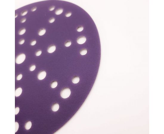 Шлифовальный круг на липучке SAPHIR 48+1 отв., 150 мм, P240, 5 шт ABRAFORM AS5-150-49-P240 – изображение 4