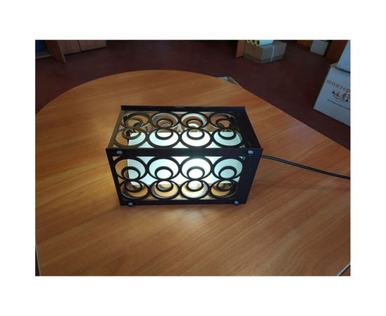 Подвес JUPITER LIGHTING венге-1х60W E27 230V Тетра R01 - 9307 В – изображение 5