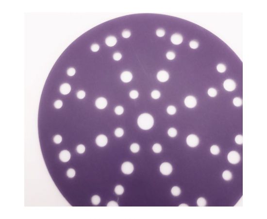 Шлифовальный круг на липучке SAPHIR 48+1 отв., 150 мм, P400, 5 шт ABRAFORM AS5-150-49-P400 – изображение 6