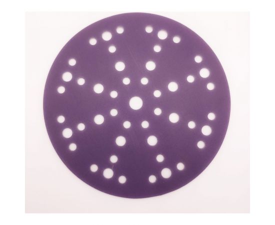Шлифовальный круг на липучке SAPHIR 48+1 отв., 150 мм, P500, 5 шт ABRAFORM AS5-150-49-P500 – изображение 6
