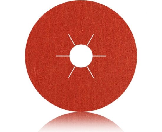 Круг фибровый 115х22 мм, P60, керамика ABRAFORM AF-FBR-CRM-115-P60 