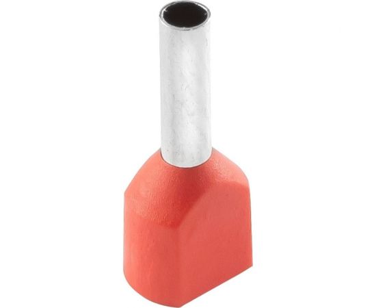 Наконечник АБК-СИЛА НШвИ 2 ТЕ-1008-1,0мм2 красный 100шт 1900503 