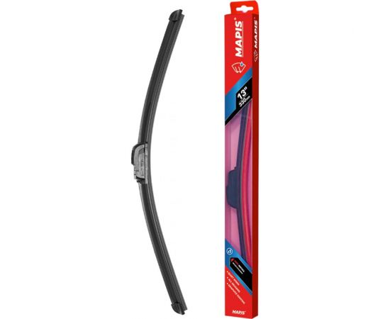 Бескаркасная щетка стеклоочистителя Mapis 13/33 см блистер 91933 