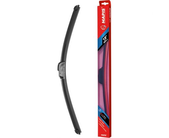 Бескаркасная щетка стеклоочистителя Mapis 19/48 см блистер 91948 