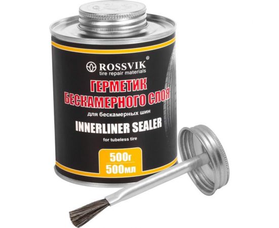 Герметик бескамерного слоя 500 мл банка с кистью ROSSVIK НФ-00000893 