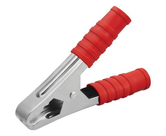 Зажим ОНЛАЙТ OAC-100A-105-R25 крокодил красный 100А упаковка 25шт 80866 