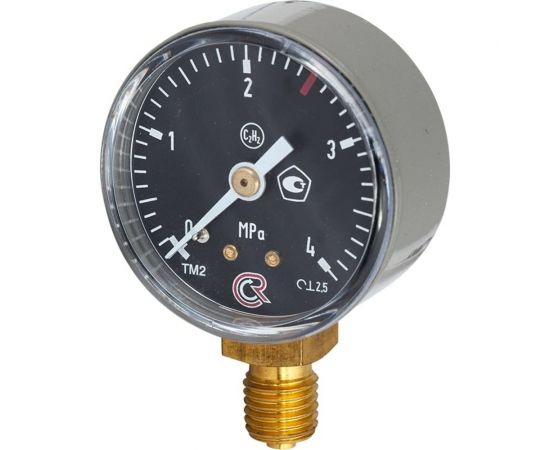 Манометр ацетиленовый ATLASWELD 4.0 МПа ATLAC40 