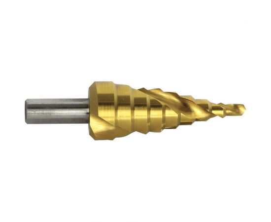 Сверло ступенчатое по металлу (14 ступеней; 4-30 мм) Атака 8089980 