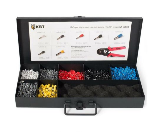 Набор втулочных наконечников НШВИ КВТ М-2850-0 75273 