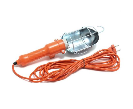 Переносной светильник Megapower под лампу E27 до 60 W 220 V длина провода 5 м M-22005 