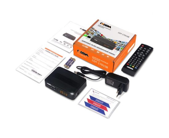 Цифровой эфирный приемник CADENA CDT-1791SB 