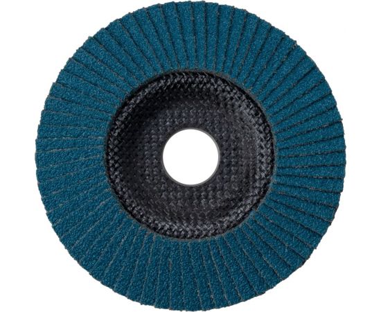 Круг лепестковый торцевой, прямой, цирконат 65% 125х22.2 мм, P-36 ABRAFORM AF-FLAP-FT-125-P36-ZR65 