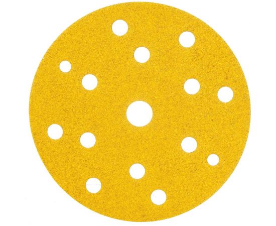Абразив на бумажной основе 255Abrasive (10 шт; 15 отв; 150 мм; Р180) Schtaer 255Sc180 