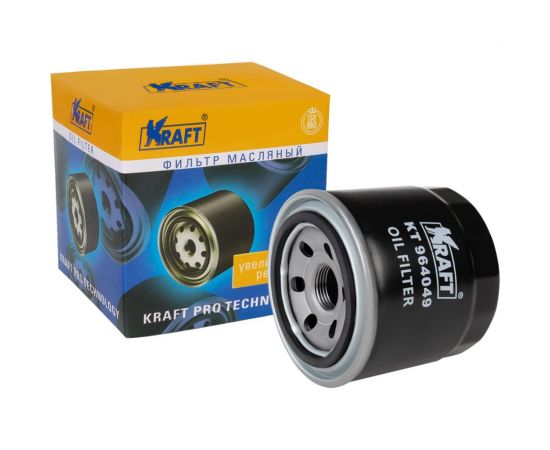 Фильтр масляный Hyundai i30 11-17/Kia Rio III 11-16 KRAFT KT 964049 