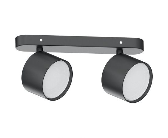 Светильник для натяжных потолков Feron ML212 настенно-потолочный под лампу GX53, черный, 41477 