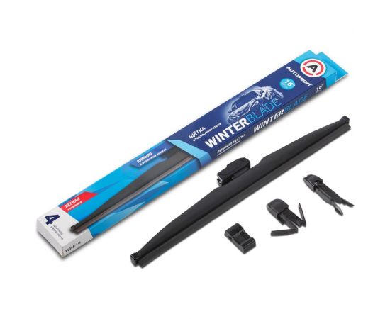 Щётка стеклоочистителя зимняя, в резиновом кожухе AUTOPROFI WIN-16 