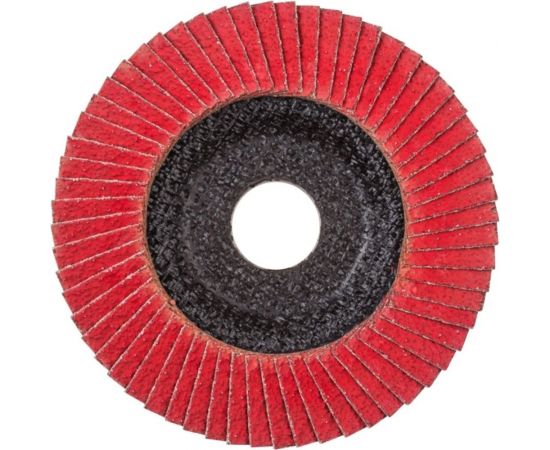 Круг лепестковый торцевой, прямой, керамика 125х22.2 мм, P-60 ABRAFORM AF-FLAP-FT-125-P60-CRM 