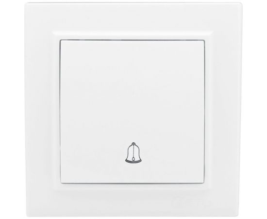 Кнопка звонка EKF СП, Минск, 10А, белый SQERV10-026-10 ERV10-026-10 