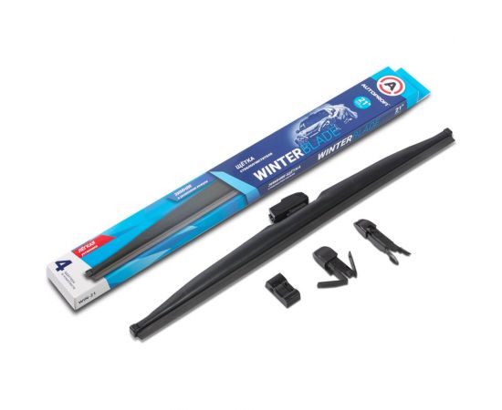 Щётка стеклоочистителя зимняя, в резиновом кожухе AUTOPROFI WIN-21 