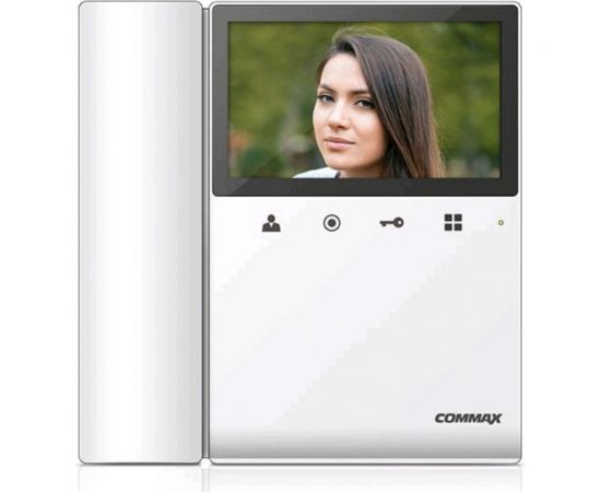 Комплект видеодомофона и вызывной панели COMMAX CDV-43K2(White)/AVC305B – изображение 2