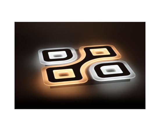 Потолочный светильник ЭРА светодиодный GEO с ДУ SPB6 GEO 4 RC 75 75Вт 3000-6500К Б0050919 – изображение 2