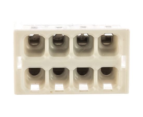 Клемма ЭРА, NO22439, СМК, компактная, с пастой, серии 248, 8 отверстий, 0,5-2,5 мм2, Б0043957 – изображение 2