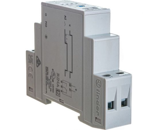 Модульное реле времени Finder задерж включения, Ai, 1 CO конт. 16а, /= 24-240в Ac, 801102400000 – изображение 2