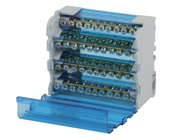 Шины на DIN-рейку в корпусе ЭРА NO22416 ШНК 4х11 3L+PEN Б0043934 – изображение 2