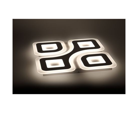 Потолочный светильник ЭРА светодиодный GEO с ДУ SPB6 GEO 4 RC 75 75Вт 3000-6500К Б0050919 – изображение 3