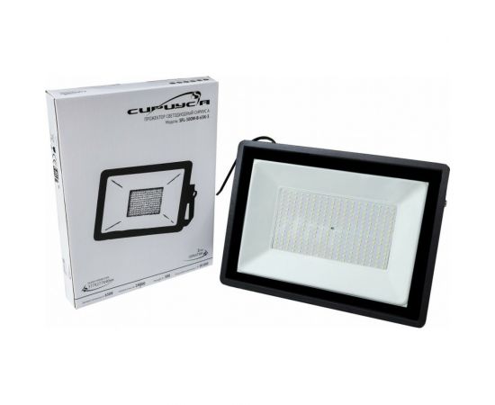 Светодиодный прожектор Сириус А SFL 300W 377x277x40мм 6500K 24000Лм IP65 SFL-300W-B-65K-3 – изображение 3